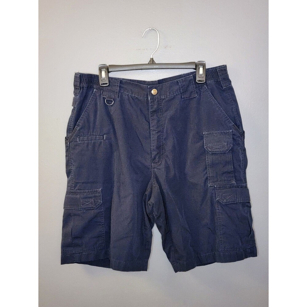 5.11 Tactical Shorts Men's 34‎ Navy Blue Cargo Taclite Pro Ripstop Utility 11"